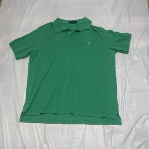 Ralph Lauren Men's Polo Shirt in Vibrant Green